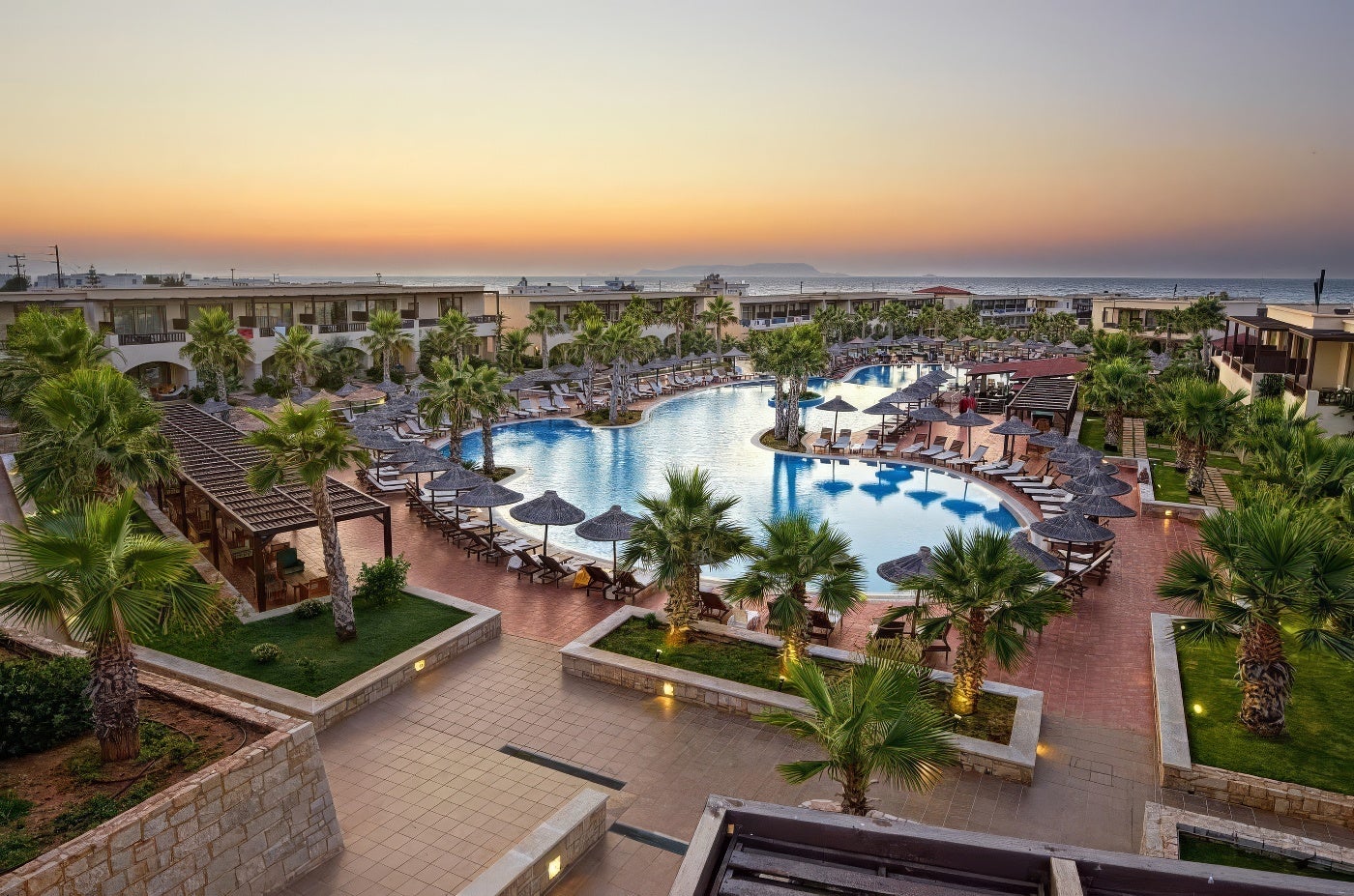 Stella Palace Resort and Spa family hotel in Crete