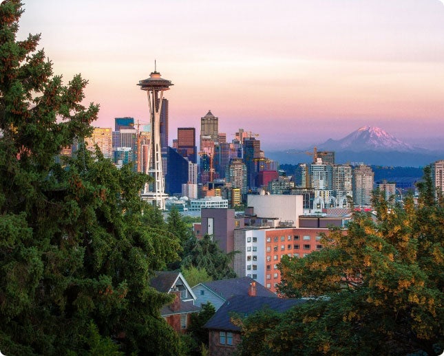 Picture of Seattle in USA