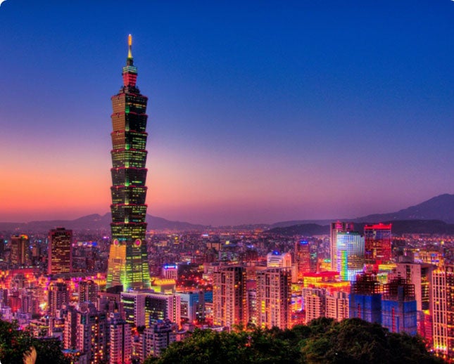 Picture of Taipei in Taiwan
